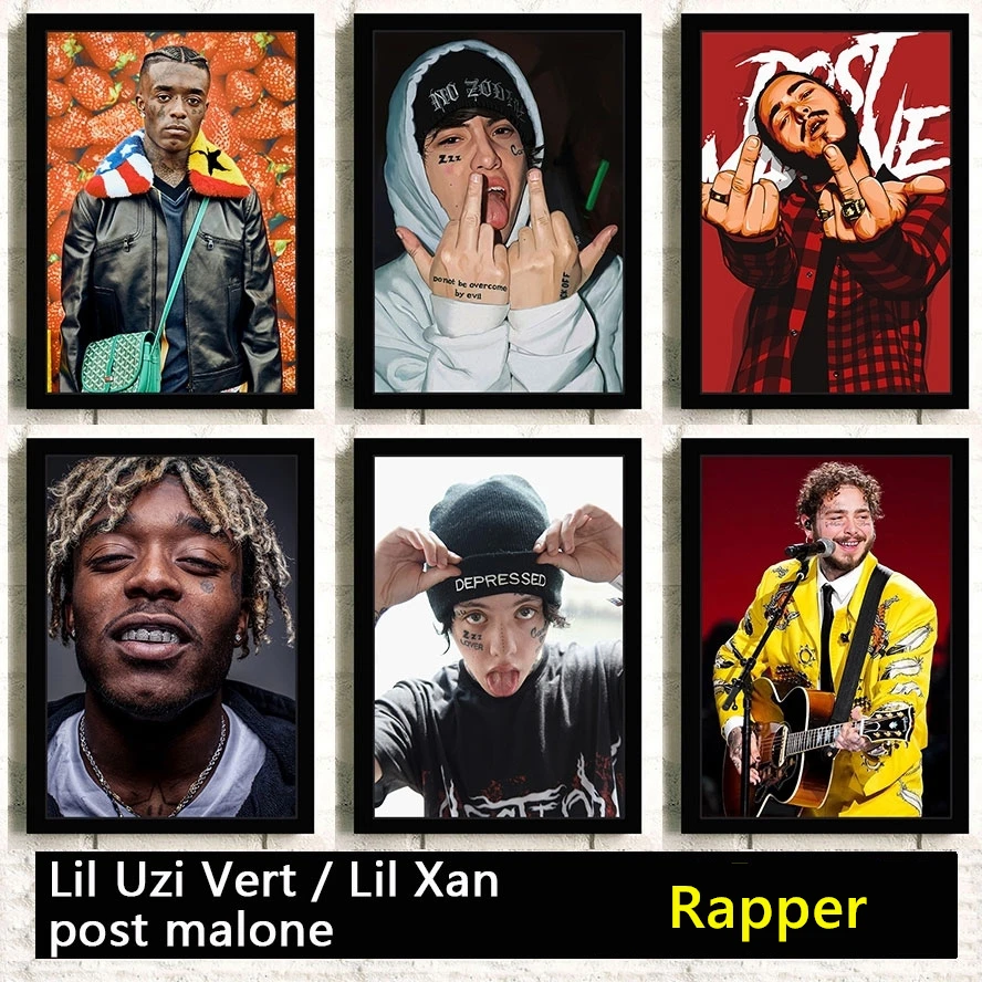 Плакаты и принты Rapper высокое качество украшение для бара кафе Молодежное