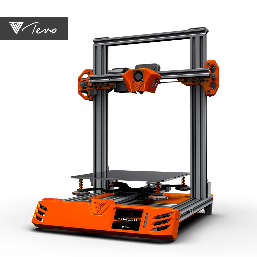 TEVO Тарантул RS алюминиевый экструзионный 3d принтер DIY kit Dual Z обновленный AC кровать с подогревом сенсорный экран(предпродажа