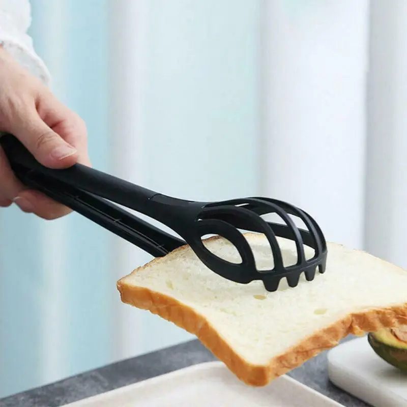 Three In One Spaghetti Noodle Clip Egg Beater Egg Clip Salad Mixer Anti-scalding Food Clip