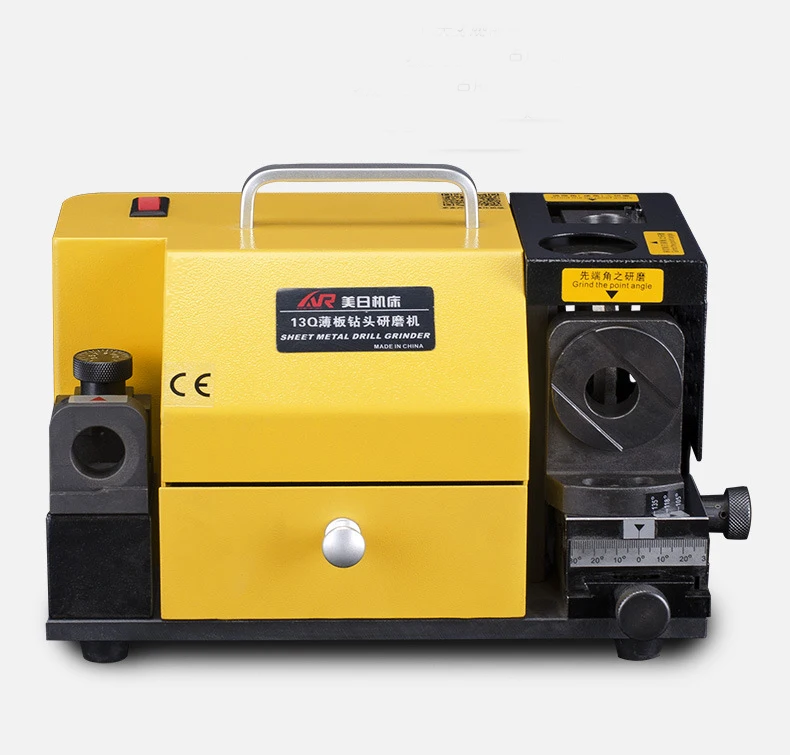 

Step drill bit sharpening machine MR-13Q sheet metal drill bit grinder
