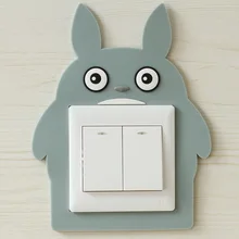 Large Amount Detailed Consultation Cartoon Night Light Switch Stickers Bedroom Switch Decorative Sticker Wall Stickers Switch Pr