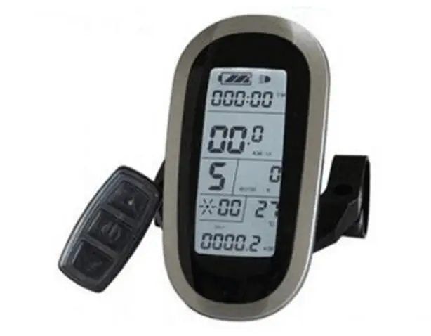 KT LCD 6 KT LC3/LCD5/LCD6 Дисплей, фара для электровелосипеда в контроллер KT 36 V/48 V 250W1000W/3000 Вт комплект для велосипеда аксессуары контроллер постоянного тока Электрический скутер - Цвет: KT LCD 6