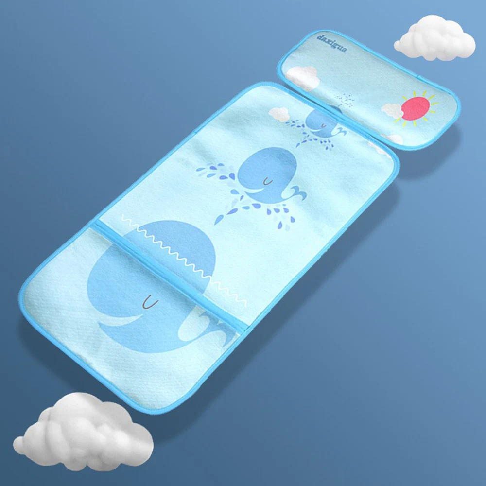 Ephex Ice дышащий сон дышащее кресло для кровати Удобная коробка летняя детская коляска коврик холодный розовый/синий отдых
