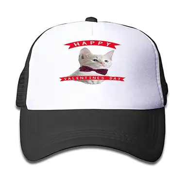 

Mesh Cap Happy Valentine's Day Trucker Hats Baseball caps Adjustable for Kids Toddler