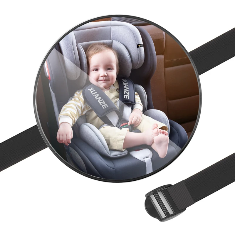 KEBIDU Safe Baby Car Mirror for Rear Kids Monitor View Facing Back Seat Infant Child Fully Assembled Adjustable Backseat Mirror