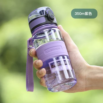

Kids Water Bottle Bpa Free Leak Proof Plastic Creative Hydro Flask School Outdoor Botella Agua Cristal Children Bottles AB50WB