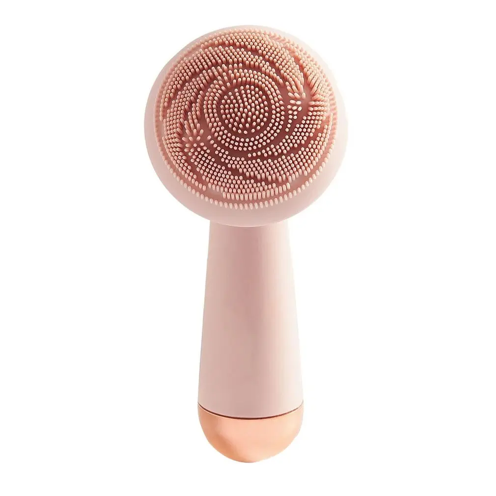 Ultrasonic Silicone Electric Facial Cleansing Brush Sonic Face Cleanser Cleansing Skin Mini