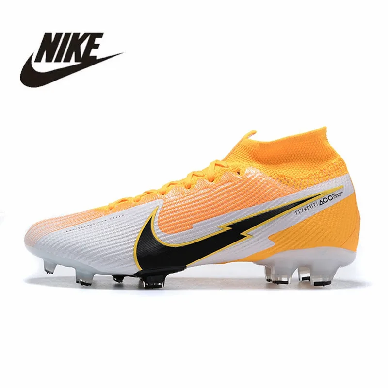 Nike Dream Speed Mercurial Superfly 7 Elite FG футбольные бутсы вязаные кроссовки высокие ботильоны