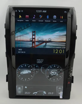 

17" tesla style vertical screen Six core android 9.0 Car DVD GPS radio Navigation for Toyota Land cruiser Roraima 2008-2015