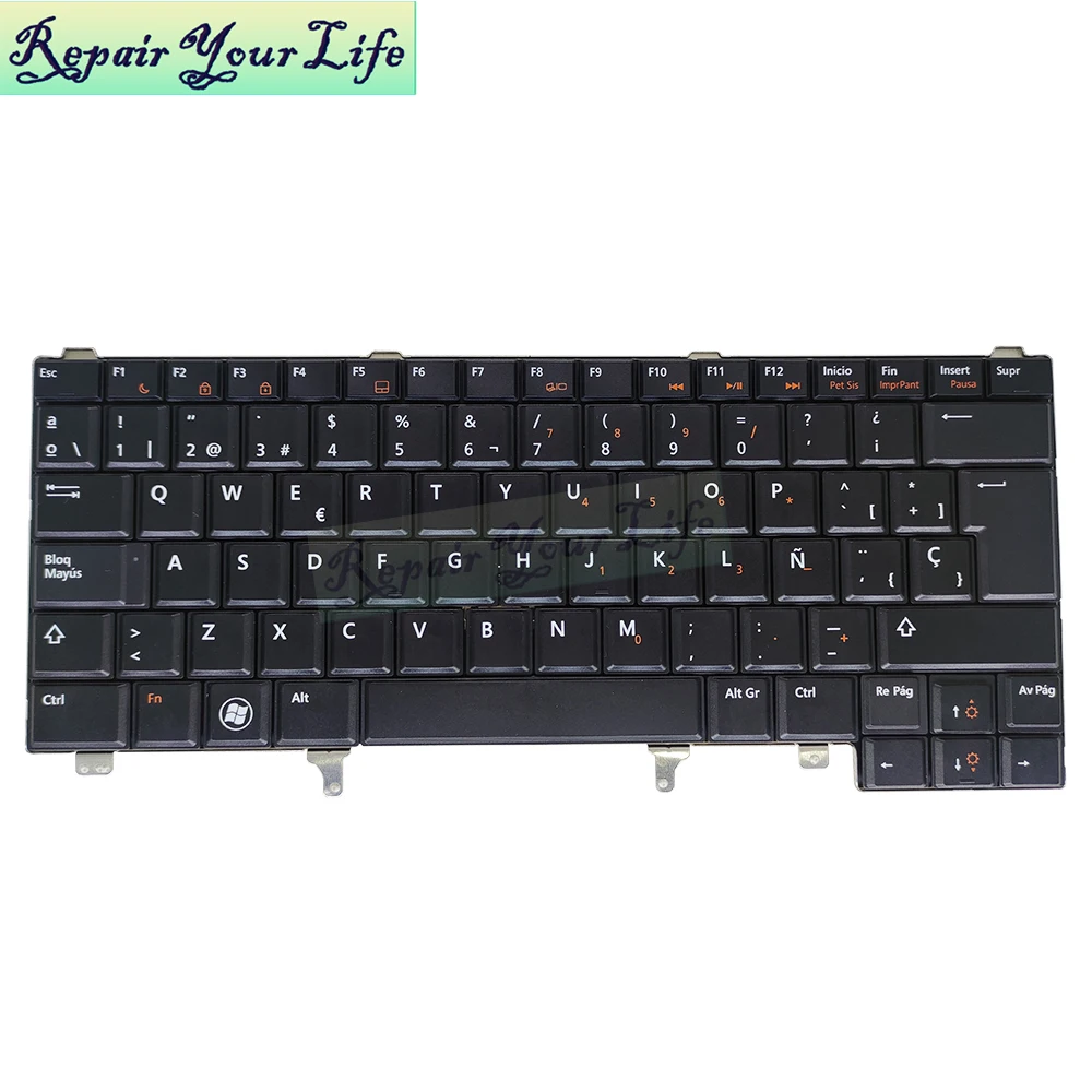 Teclado Espanhol para Dell Latitude 08g016 E6440 E6420 E6430 E5420m E5420 E5430 E6320 E6220 E6230 8g016 Espanha - Imagem 4