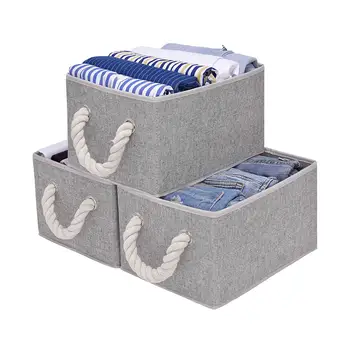 

Folding Square Drawer Box Cloth Closet Organizer Cabinet Dividers for Drawers Storage Bags