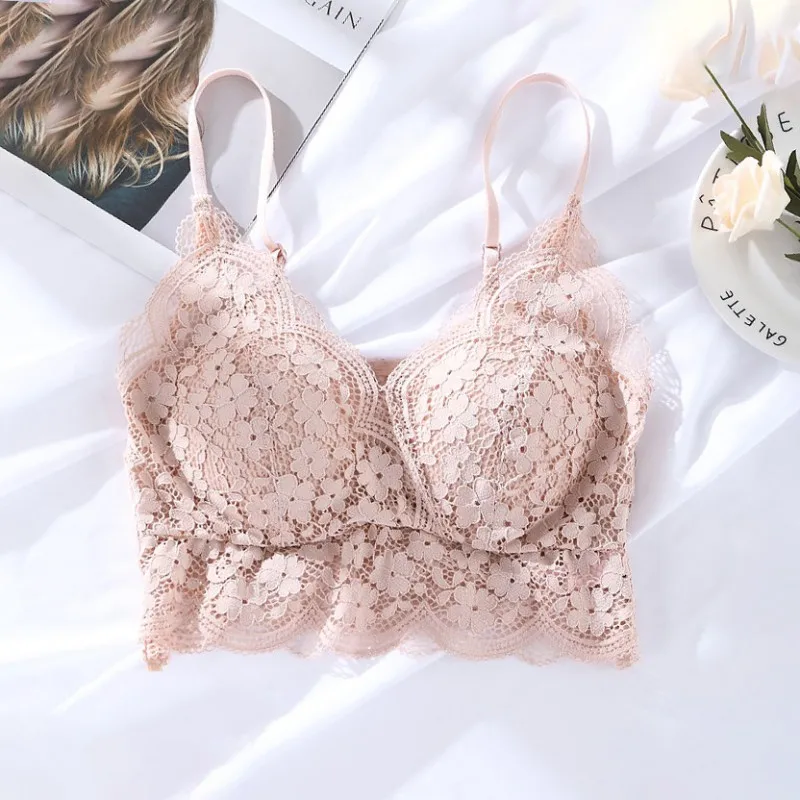 Сексуальный женский кружевной Бюстгальтер Bralette во французском стиле нижнее