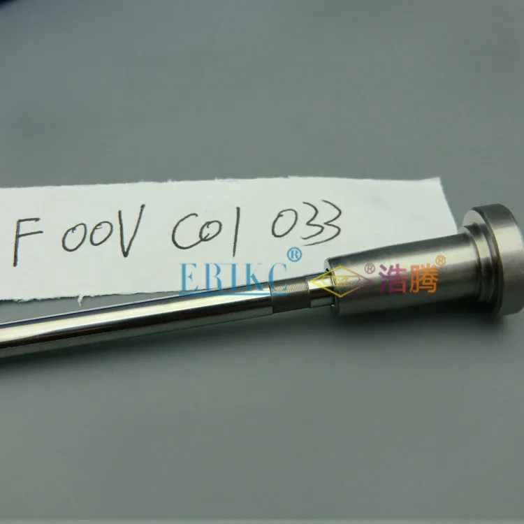 Control valve F OOV C01 033 ERIKC diesel CR common rail injector valve 033 F 00V C01 hydraulic control valve F00VC01033