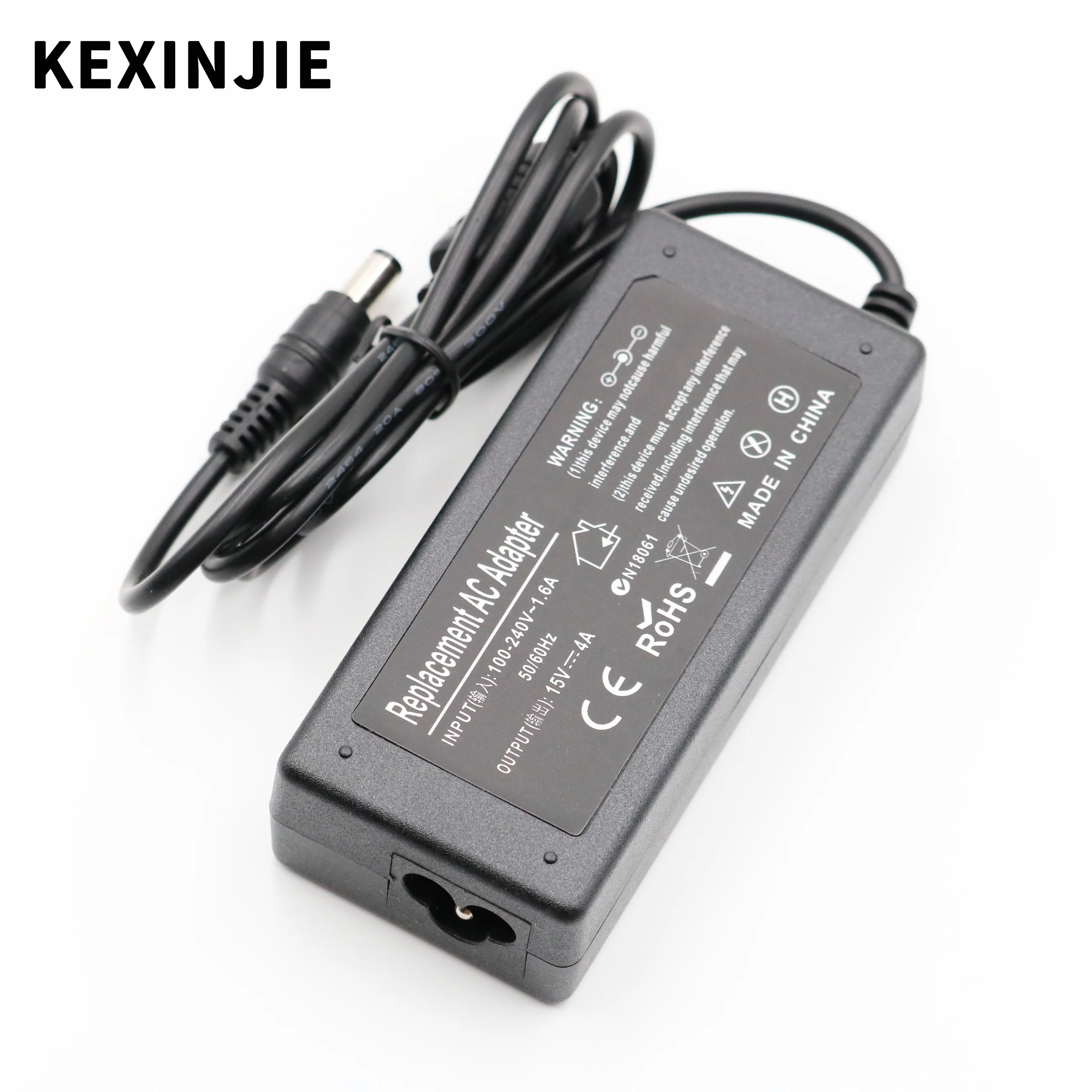 

AC 100V-240V Converter DC 15V 4A 6.3*3.0mm Power Supply Adapter 15V4A LED Power Adaptor High Quality