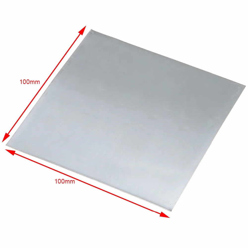 

1pc High Purity Pure Zinc Sheet Zn Plate For Science Lab Chemical 100mmx100mmx0.2mm