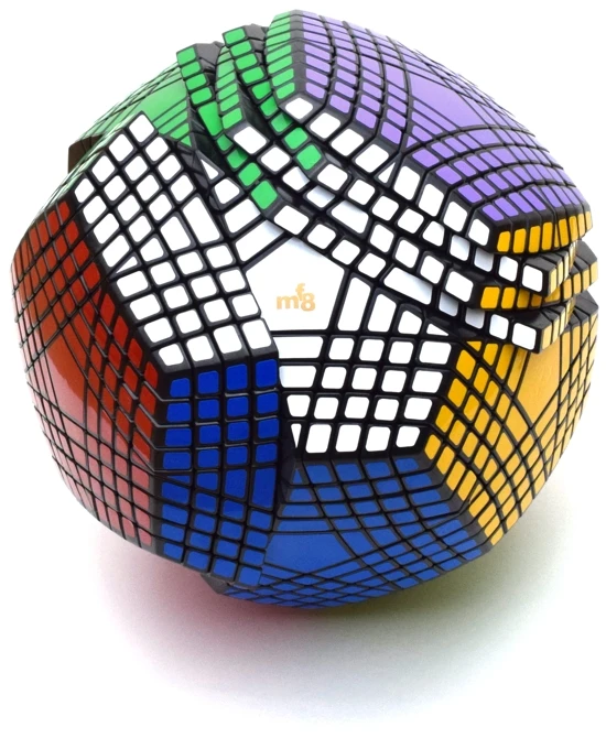 Ss 8x8x8 Megaminx Petaminx Dodecahedron Twist Rompecabezas Cubo Mágico Juguete De Inteligencia 