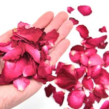 Романтический 20/50/100g сушеные лепестки роз натуральный сухой цветок ароматный спа-Ванна Душ инструмент Отбеливание для Красота средства ухода за кожей ног уход за кожей