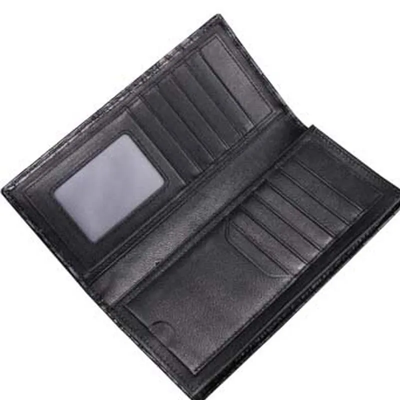 VVBrown new arrival  crocodile wallet  men wallet  male  long men wallet  business  Hand bag  male purse 4