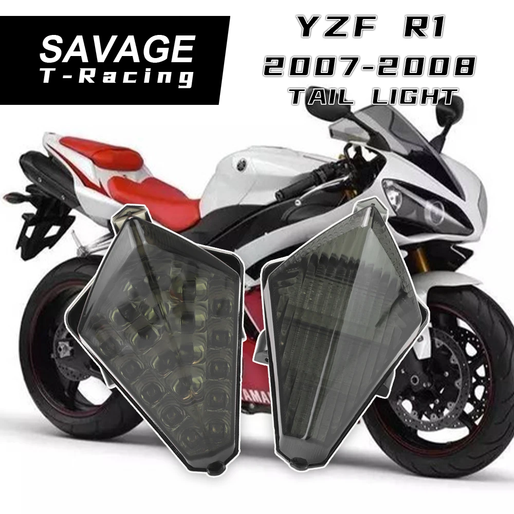 

Tail Light Turn Signals For YAMAHA YZFR1 YZF R1 07-08 XP530 T-MAX530 XP TMAX 530 13-16 Motorcycle Accessories Blinker Brake Lamp