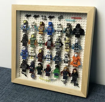 

28-105pcs Star Wars lepins Mandalorian yoda Assembly display box doll building block wall DIY manual assembly decoration toys