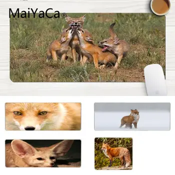 

MaiYaCa My Favorite Animal Fox Office Mice Gamer Soft Mouse Pad Laptop Gaming Lockedge Mice Mousepad Gaming Mouse Pad