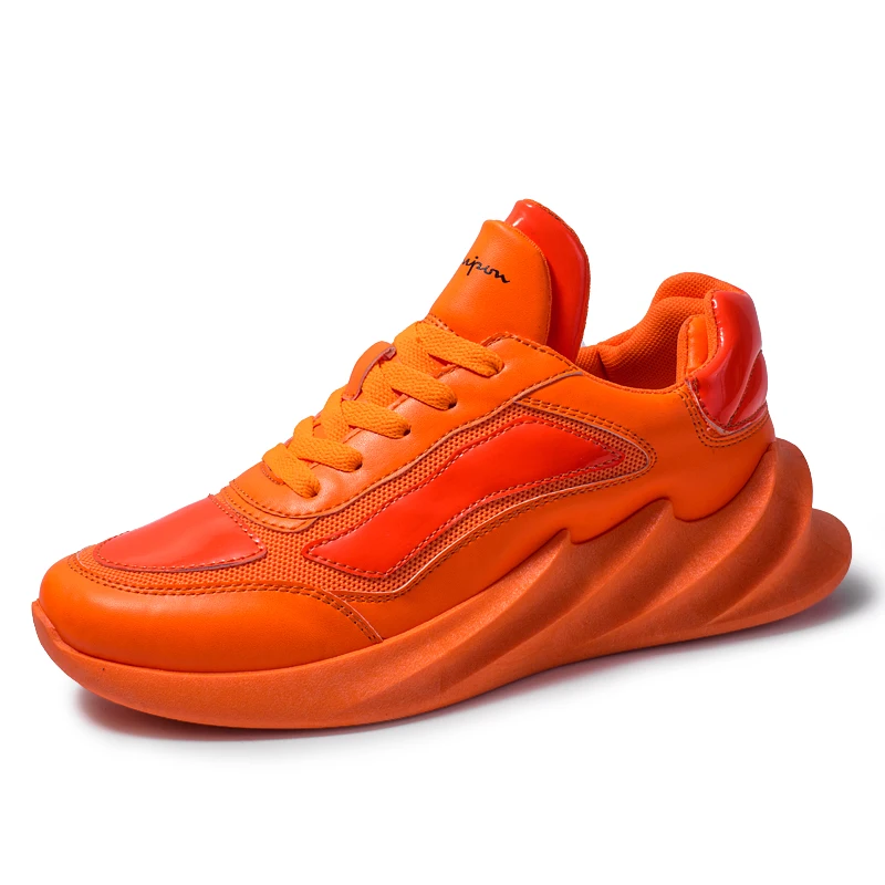 Взрывные кроссовки 700, мужские кроссовки, мужские кроссовки для бега, scarpe uomo basket chaussure homme, спортивная обувь, buty zapatillas hombre - Цвет: M888 orange
