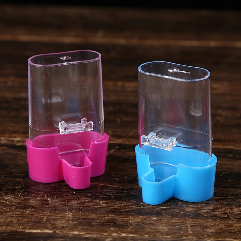 Automatic Drinker Bird Supplies Feeder Drinking Cup Water Waterer Clip Pet Dispenser Bottle Bowls 1 Pcs For Pet Parrot bird feeder parrot feeder parrot feeding bowl bird water drinker pet water feeder