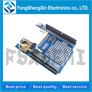 

1pcs New Data Logger Module Logging Recorder Shield V1.0 For Arduino UNO SD Card One