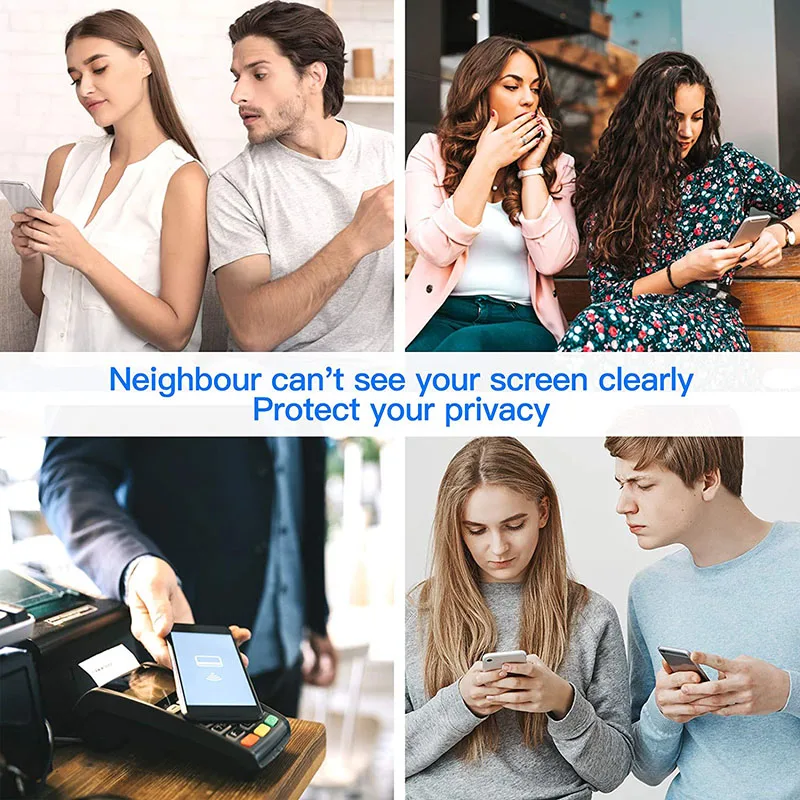 1-3Pcs Privacy Tempered Glass Screen Protector for IPhone 12 11 Pro 6s 7 8 Plus Anti-spy Glass for IPhone XS MAX X XR