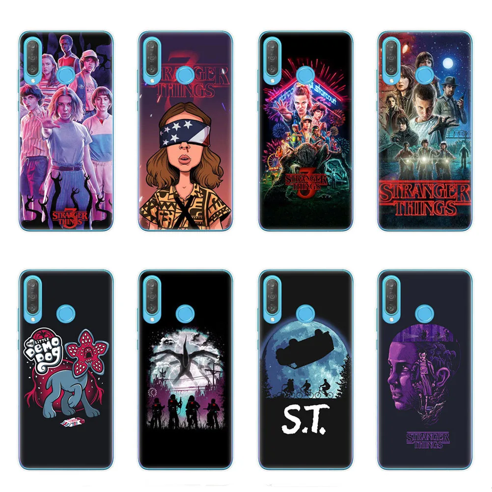 

Stranger Things Season 3 DEMOGORGON HUNTER Soft Silicone Phone Case Cover For Huawei P8 P9 Lite P10 P20 P30 Lite Pro Capinha