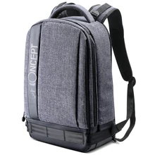 K& F, сумка-рюкзак с подкладкой для фотоаппарата, чехол для Canon, Nikon, sony, DSLR, SLR, 2 цвета