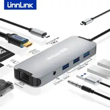 Unnlink usb хаб usb30 sd устройство для считывания с tf карт