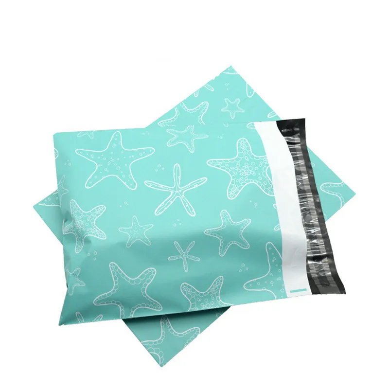 New Thicken Courier Bag Flamingo Clothing Bags Cartoon Anime Poly Mailers Self Seal Plastic Mailing Envelope Bag 10*14.5Inch 5
