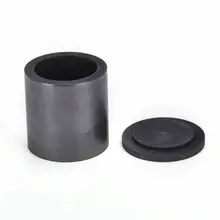 

1pcs With cap high purity graphite crucible ,refractory crucible, melting crucible with lid