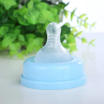 

Baby Nipple Silicone Gel Wide Mouth Baby Infant Kid Teether Care Milk Feeding Bottle Pacifier Nipple Round Cross Hole 12