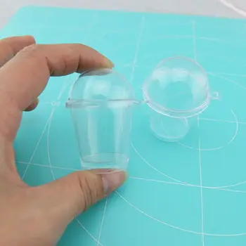 

20pcs Mini Clear Cake Container Dessert Cups Mousse Jelly Pudding Tiramisu Cup