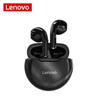 Lenovo LivePods HT38 TWS słuchawki Bluetooth Mini bezprzewodowe słuchawki douszne z mikrofonem dla iPhone Sport wodoodporne słuchawki 9D Stere