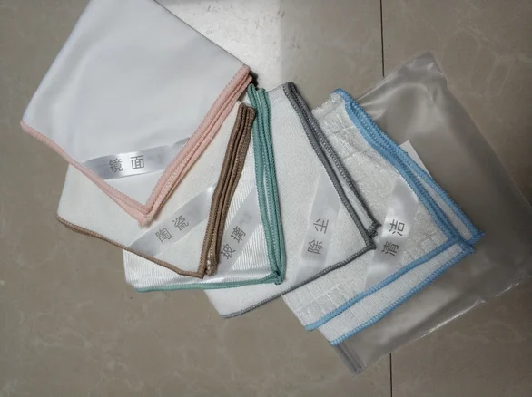 5 шт. Xiaomi микрофибра стекло чистящее полотенце зеркальная керамика чистящая ткань тряпка Бытовая Кухня для мытья посуды тряпки