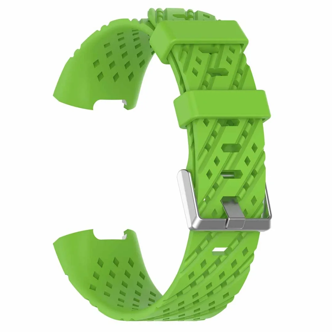 For Fitbit Charge 3 Silicone Watch Strap Sport Bracelet Trendy Twill Multi Hole Soft Silicone Wristband Strap Watch Accessories