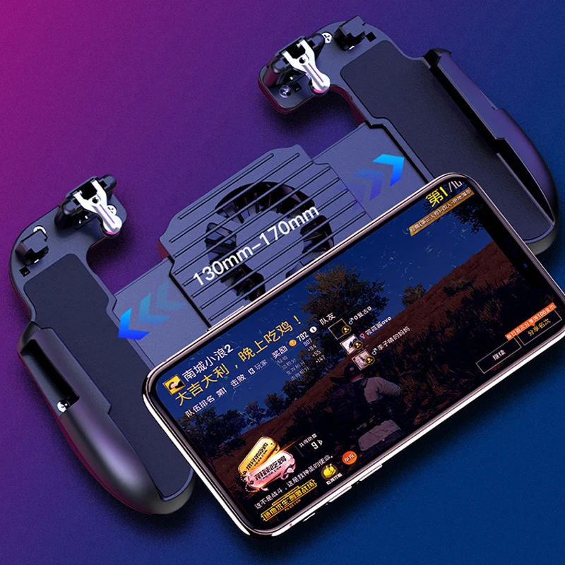 Для PUBG мобильный телефон геймпад игровой контроллер Джойстик Вентилятор охлаждения геймпады эргономичный дизайн