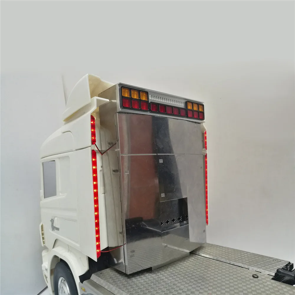 Боковой светильник боковой светодиодный бар для 1/14 TAMIYA Scania 620 56323 730 470 Запчасти