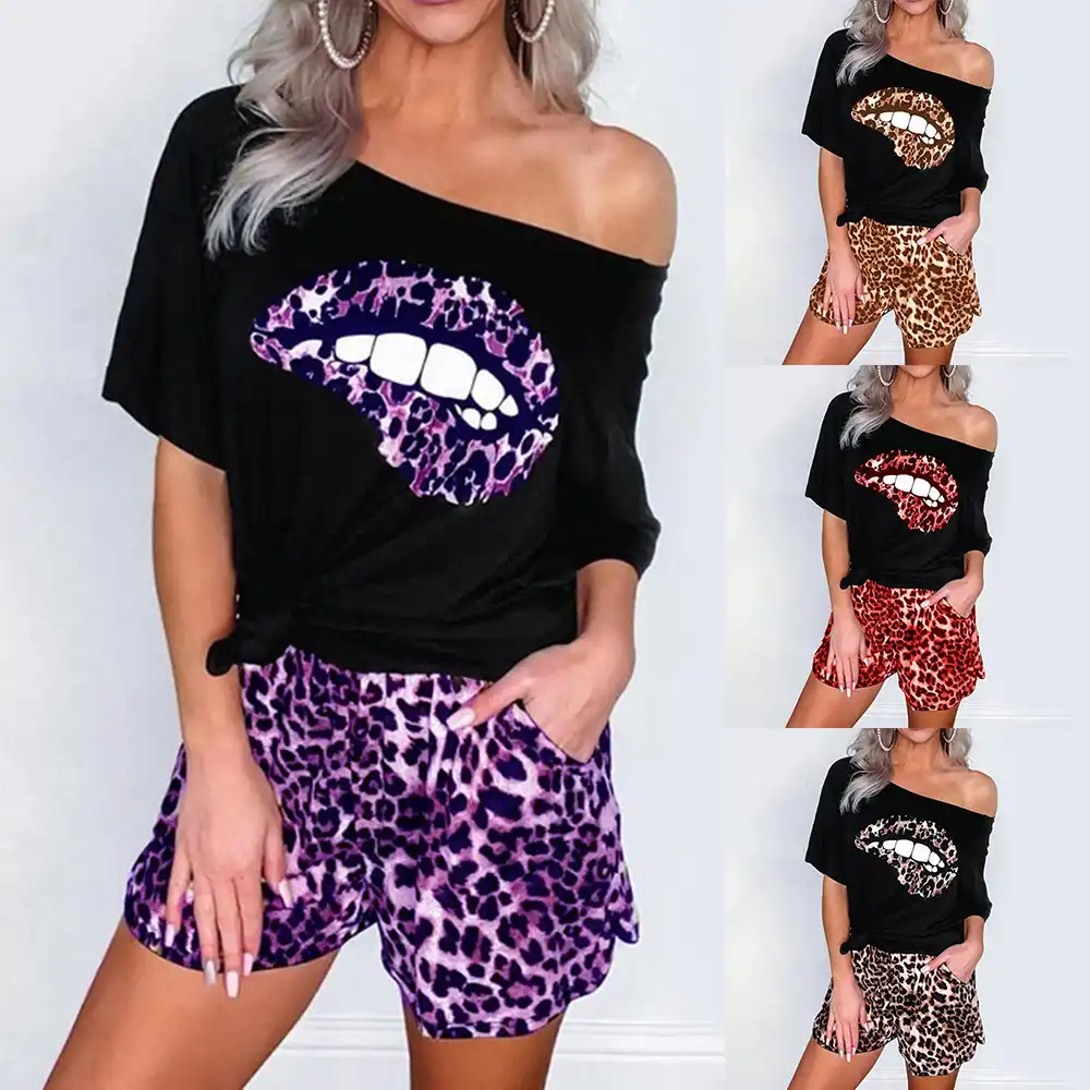 shorts tracksuit set womens