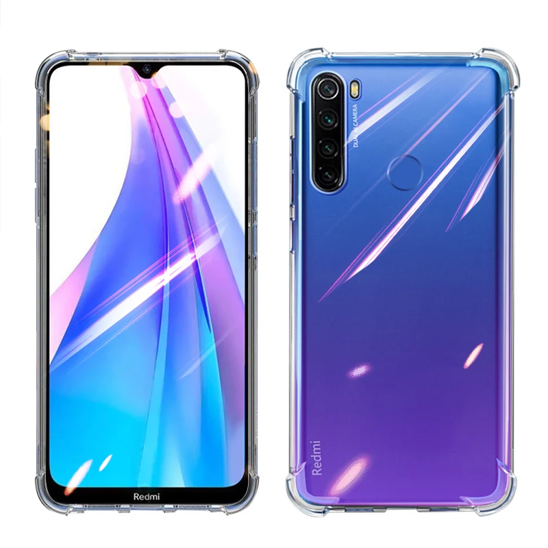 Для Xiaomi Redmi Note 8 Pro чехол силиконовый для подушки безопасности противоударный redmi 7