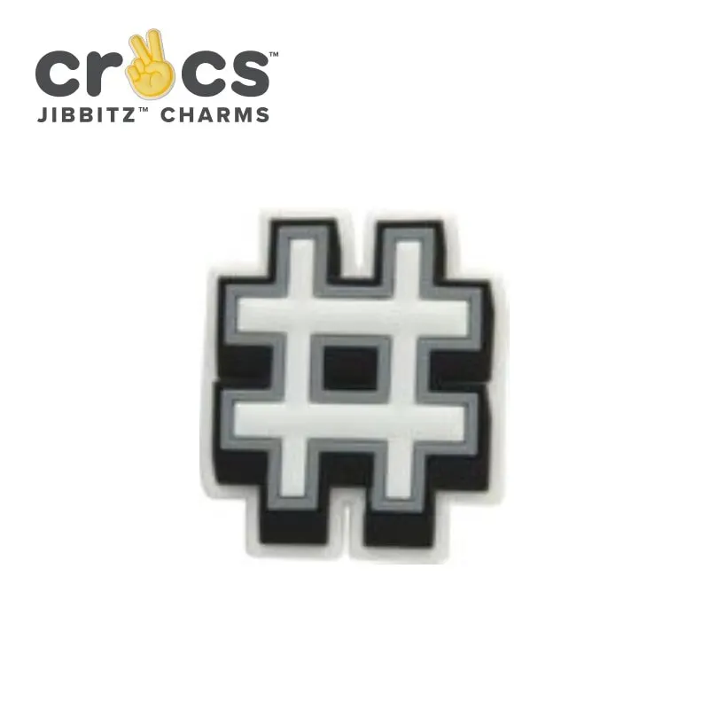 CROCS Jibbitz Hashtag | Обувь