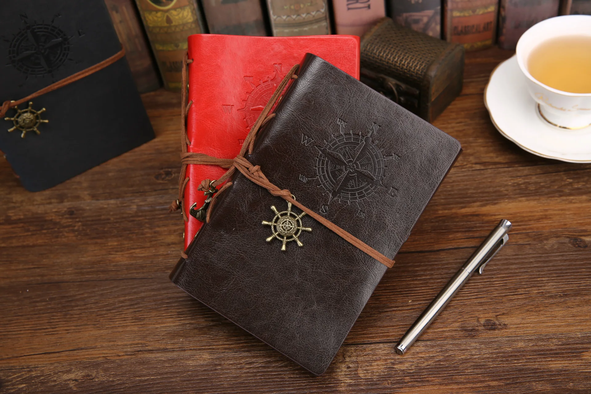 Viking A5 дневник записная книжка Органайзер с Обложка из искусственной кожи для школьной компании корейский блокнот