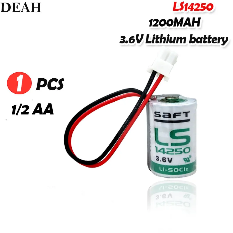 1 шт./лот новый оригинальный SAFT LS 14250 LS14250 3 6 V 1/2 AA 1/2AA Первичная батарея ПЛК | Отзывы и видеообзор