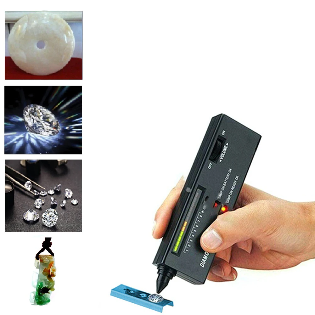 1 x Diamond selector II tester 160*40*22mm Gold/Silver/Diamond Diamond