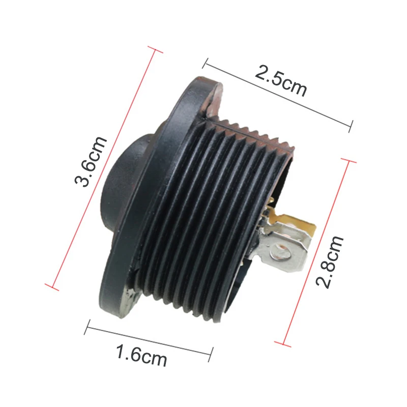 Pannello Interruttori ETOPARS 5 Interruttori | 12V-24V Impermeabile IP67 | Per Auto E Barca