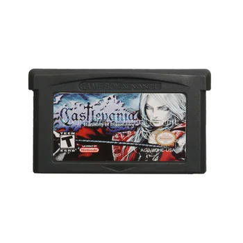 

For Nintendo GBA Video Game Cartridge Console Card Castlevania Harmony of Dissonance English Language US Version