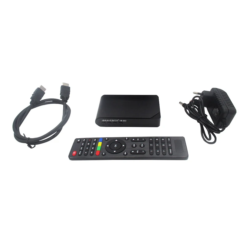 Larryjoe V8 HD DVB-S2 спутниковый декодер TV приемника Поддержка Full HD 7 Клин Италия, Испания арабский CCCam через Wi-Fi антенна с USB